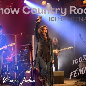 Spectacle Country Rock ICI MAINTENANT 100% féminin